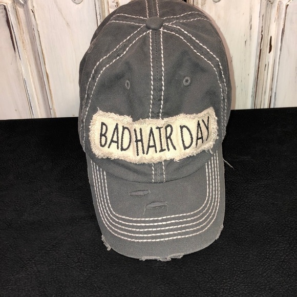 COPY - KBETHOS Vintage “Bad Hair Day”Baseball Cap - Picture 1 of 8